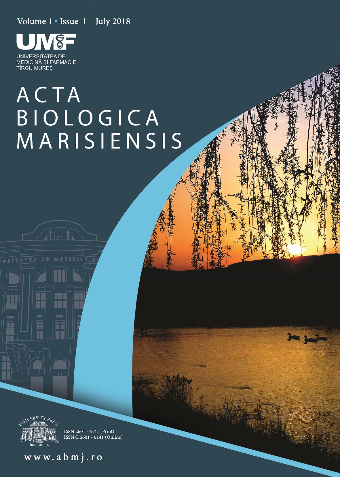 UMF Tîrgu Mureș anunță lansarea revistei Acta Biologica Marisiensis
