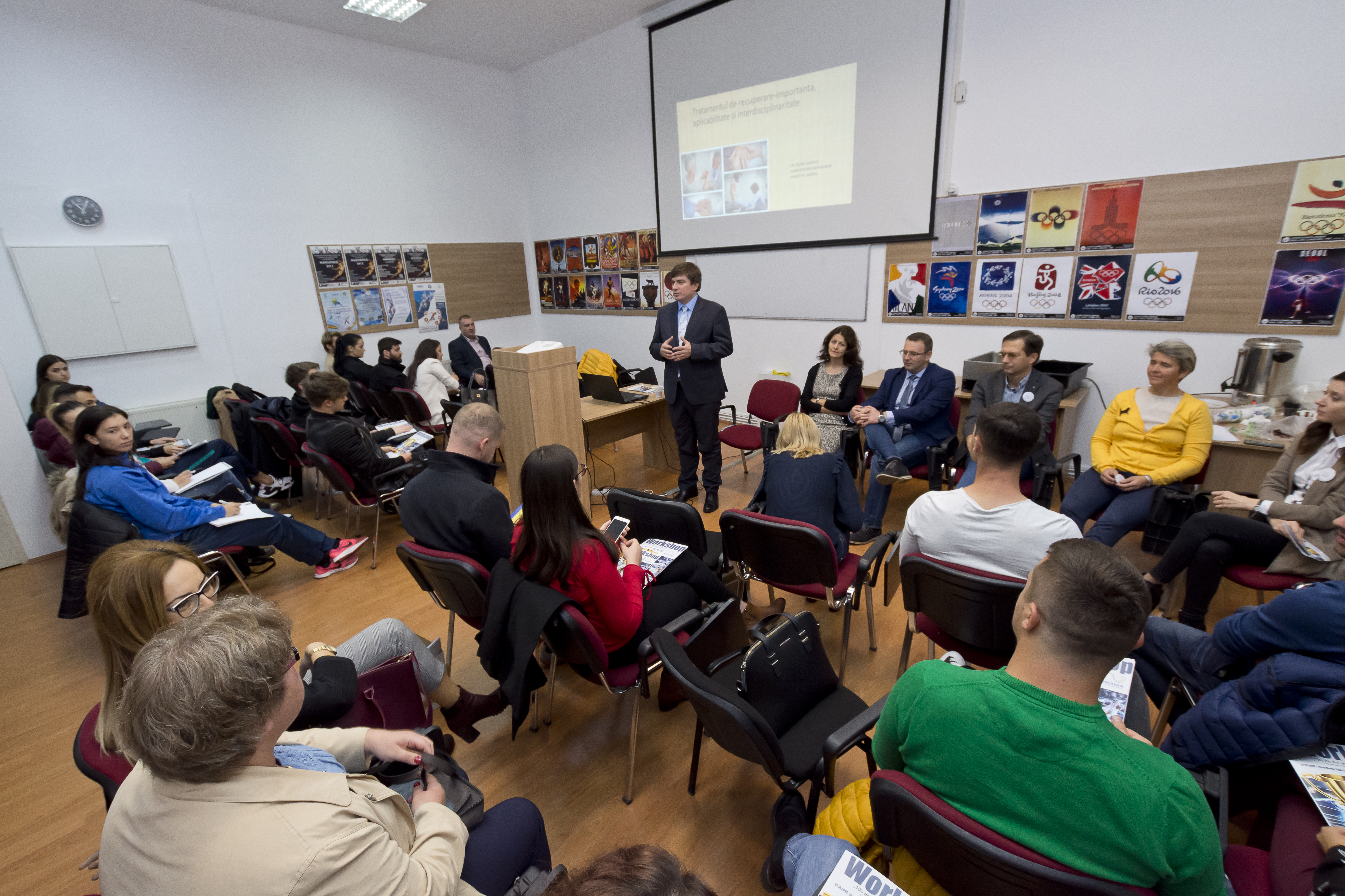 Interdisciplinaritatea în educație fizică și sport, tema unui workshop desfășurat la UMFST Târgu Mureș
