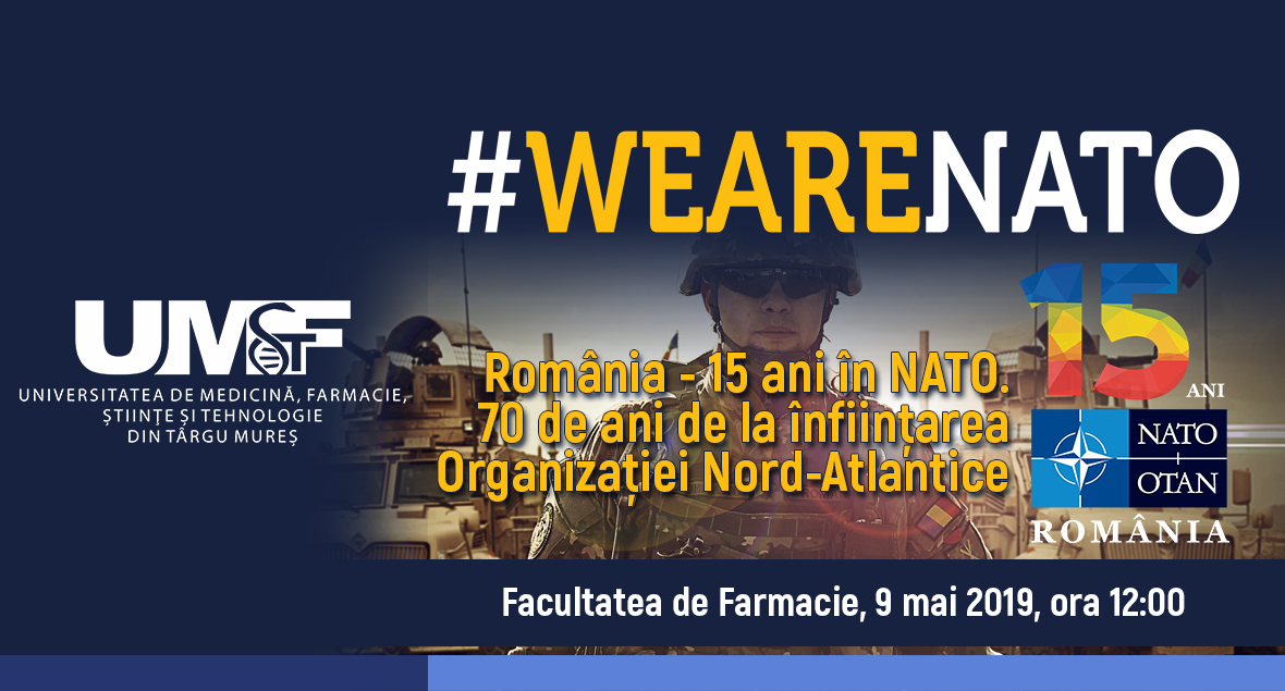 Etapă a campaniei #WeAreNATO, la Târgu Mureș