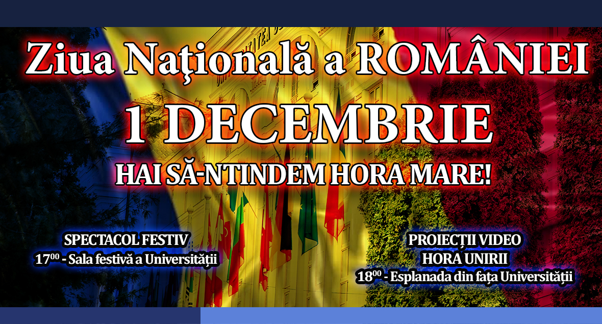 Ziua Națională a României, sărbătorită la UMFST „George Emil Palade”  din Târgu Mureș