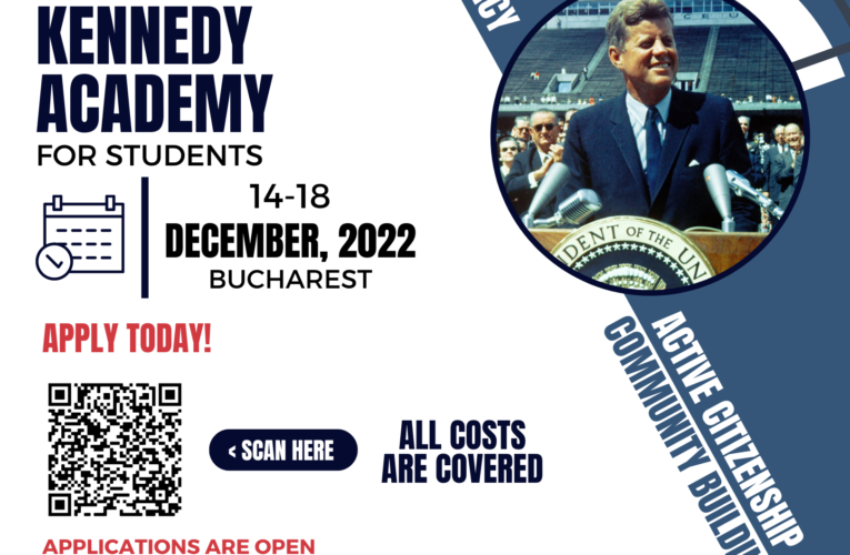 Kennedy Academy for Students 2022 – Oportunitate pentru studenți