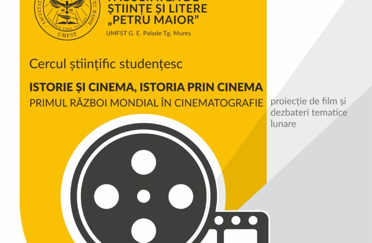 Cercul științific studențesc „Istorie și cinema, istoria prin cinema”