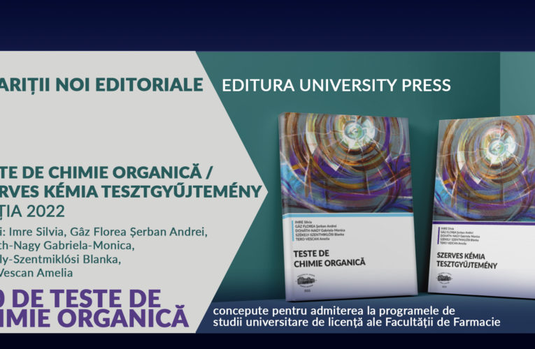 Apariții noi editoriale, Editura University Press