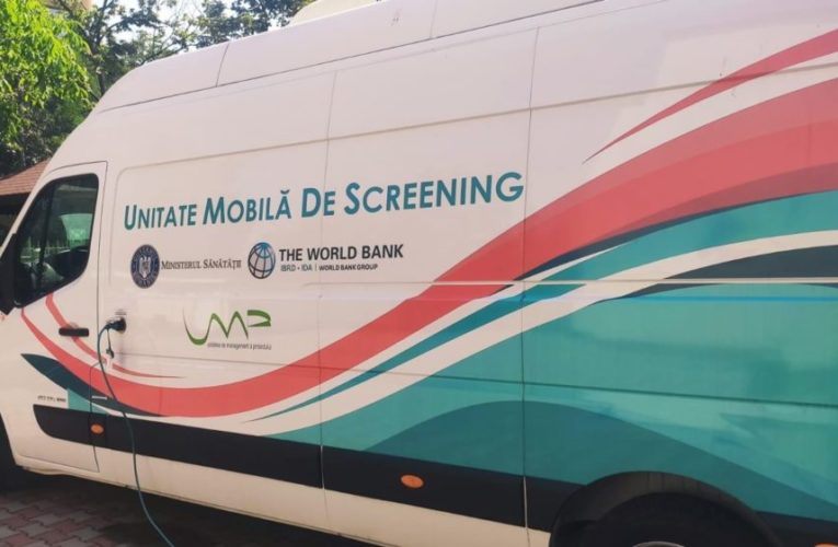 Caravana mobilă de screening în județele Mureș, Alba, Covasna – programul lunii aprilie