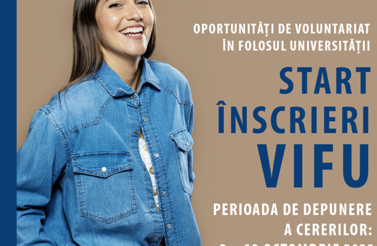 Înscrieri în programul VIFU 2023